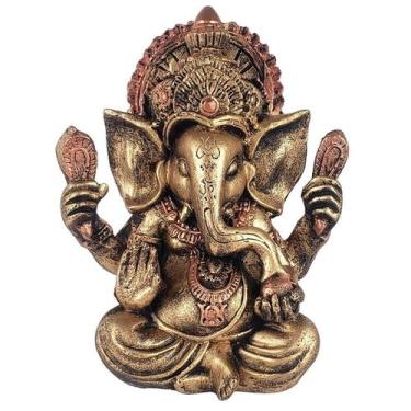 Imagem de Estatueta Ganesha 19Cm 14041 - Manaom