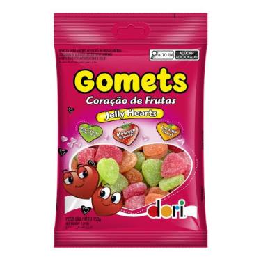 Imagem de Gomets Coração de Frutas Dori 150g