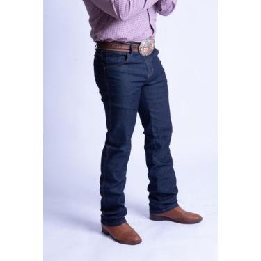 Imagem de Calça Jeans Best Bull Tradicional Masculina Country , Azul escuro, 40