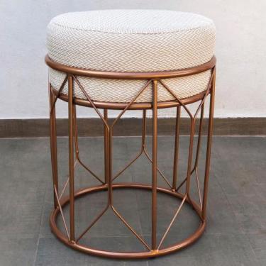 Imagem de Puff Elba bronze - Távoli Decor