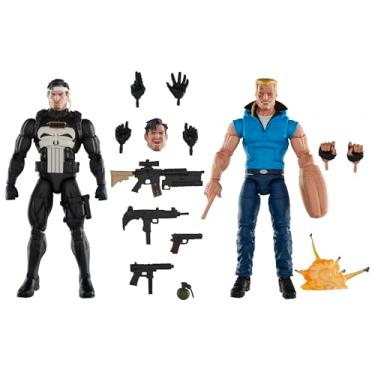 Imagem de Marvel Legends Series Punisher and Bushwacker, Comics Collectible 6-Inch Action Figures