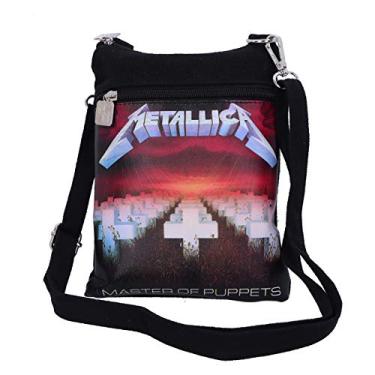 Imagem de Nemesis Now Bolsa de ombro oficialmente licenciada pela Master of Puppets Metallica, 23 cm, preta