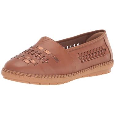 Imagem de Trotters Mocassim feminino sem cadarço, Bagagem/Bronze, 8 Narrow