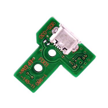 Imagem de Deal4GO JDS-030 Placa de carregamento micro USB de 12 pinos para placa de carregamento PCB para controle Sony PS4