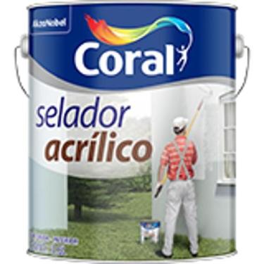 Imagem de Selador Acrílico Branco 3,6L Coral