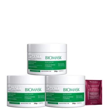 Imagem de Melhor Máscara de Hidratação Para Cabelos Danificados 3 un - Prohall
