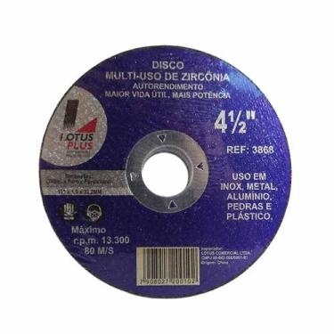 Imagem de Disco Multiuso Zircônia 4.1/2 X 1,0 Lotus