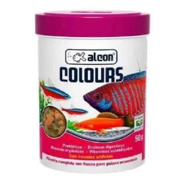 Imagem de RAÇÃO PARA PEIXES ALCON COLOURS FLOCOS 50g