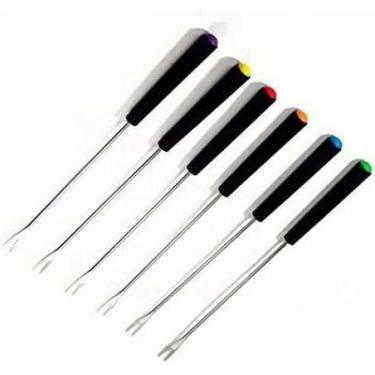Imagem de Conjunto De Garfinhos C/6 Para Fondue Ou Petisco 23cm 2051/324 - Brino