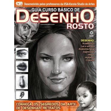 Imagem de Livro - Guia curso básico de desenho - Rosto