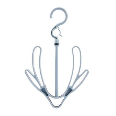 Imagem de Mini Varal Para Calçados Tenis Sapato Sandalia Cor Azul - Longue Desig
