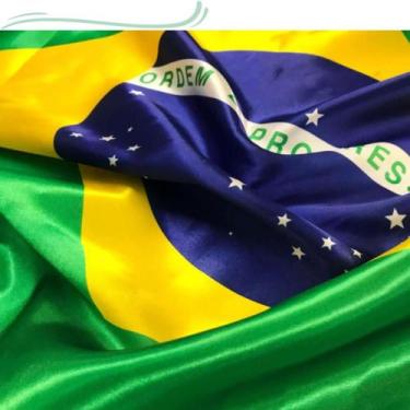 Imagem de Bandeira Brasil 1,50X0,90m Tamanho Oficial - WCAN