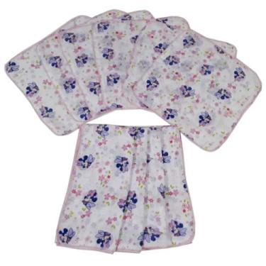 Imagem de Fralda De Pano Disney Estampada Com Crochê Seu Filho Vai Amar Ter Uma 