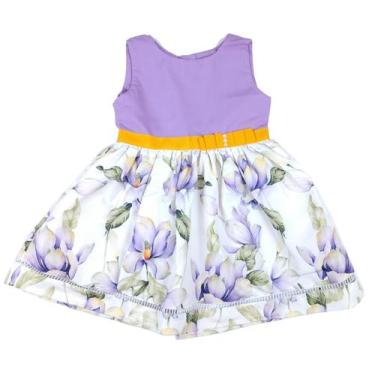Imagem de Vestido Floral Lilás Festa Infantil Temática - Ateliê Iza Rocha, 06