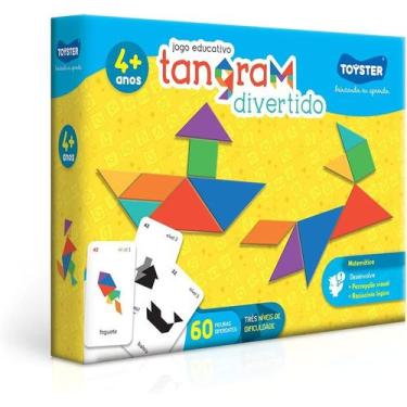 Imagem de Jogo Educativo - Tangram Divertido - Toyster - 3004