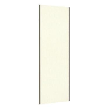 Imagem de Porta De Correr Closet 80cm - Puxador Perfil Inox - KIT