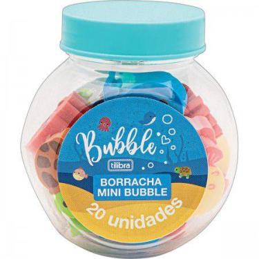 Imagem de Borracha Mini Bubble Pote c/ 20 Unidades - Tilibra