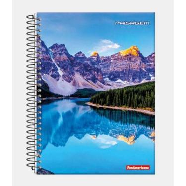 Imagem de Caderno Univer. Espiral Capa Dura 10x1 200 Fls Panamericana