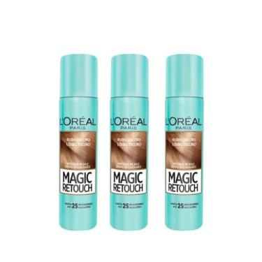 Imagem de Kit Com 3 Retoque De Raiz Magic Retouch Loréal Em Spray - L'Oréal Pari
