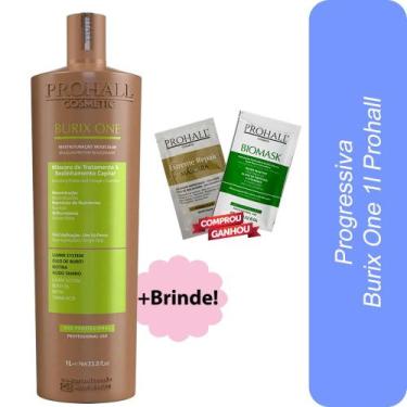 Imagem de Escova Progressiva Burix One 1l Orgânica Vegana Sem Formol - Prohall, 
