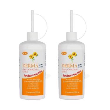 Imagem de Dermaex Oleo De Girassol Para Feridas Cicatrizante 2X200Ml
