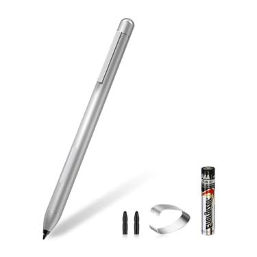 Imagem de Caneta Stylus para Microsoft Surface Pro 11/10/9/8/X/7+/7/6/5/4/3/Surface 3, Surface Go 4/3/2/1, Surface Laptop/Studio/Book 5/4/3/2/1 com rejeição de palma, pressão de 1024 níveis, 2500h horas de