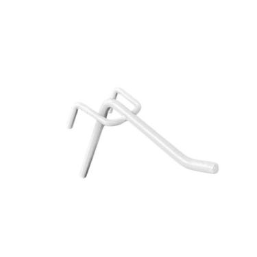Imagem de 100 Gancho Para Tela 0,05cm - Arame 4mm Branco - Bedetti, Branco