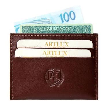 Imagem de Porta Cartão de Couro Artlux C804, PINHAO