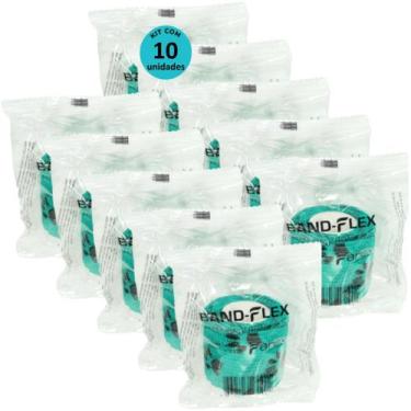 Imagem de Atadura 5cm Verde Com PatinhasBand-FlexAutoadesiva Para Animais Farex 