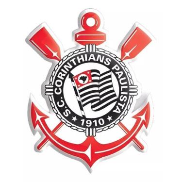Imagem de Emblema Adesivo Resinado Corinthians Licenciado Oficial - Marçon