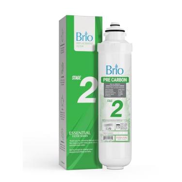 Imagem de Brio Substituição do filtro do refrigerador de água – Estágio 2: Carbono ativado granular pré-carbono – para modelo Brio CLPOUROSC420RO