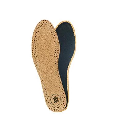 Imagem de KAPS Palmilhas de sapato de carbono PECARI, couro de ovelha curtido vegetal com carvão ativado, elegante e confortável (40 EUR/US 9 masculino)