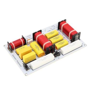 Imagem de DriSentri Crossover de alto-falante de 3 vias, 350 W, 3 vias, 3 unidades, alto-falantes domésticos Hi-Fi, divisores de frequência, filtros crossover