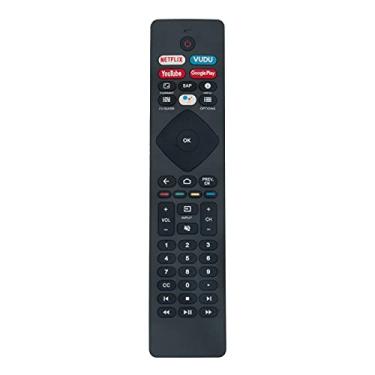 Imagem de Controle remoto NH800UP compatível com Philips Android TV 75PFL5704 75PFL5604 65PFL5766 65PFL5604 55PFL5766 50PFL5766 55PFL5604 50PFL5604 50PFL5806 50PFL5806 55PFL5604 5PFL57 66 50PFL5766 43PFL5766