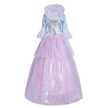 Imagem de Fantasia adulta princesa fada madrinha cosplay fantasia Halloween conjunto completo, Tamanho:, Female XXL
