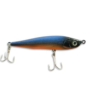 Imagem de SEASKY Isca de pesca ABS, 9,5 cm (3 1/20.3 cm) isca de manivela vibrante, isca de lápis Popper para robalo, truta bagre, lúcio, 11,3 g VIB Hard Lures (14)