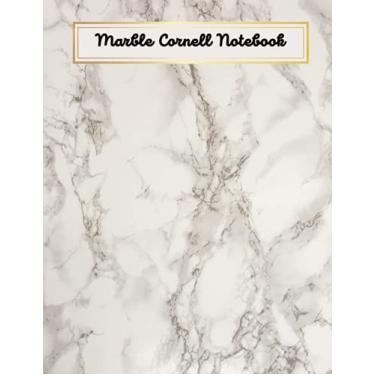 Imagem de Marble Cornell Notebook: Cornell Notes Notebook - An Efficient Note Taking System for School, College, And Work | Ruled, 120 Pages & Large Size: 8.5 X 11 | Best for High-Thoughts Meeting Notes