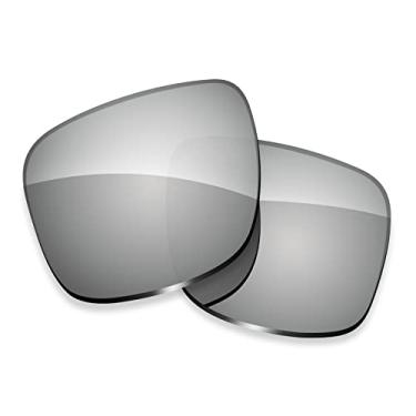Imagem de ToughAsNails Lentes de substituição para óculos de sol Oakley X Squared OO6011 – HyperVision Plus Silver Chrome – Polarizadas
