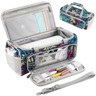 Imagem de PISOSN Estojo de Transporte Portátil Compatível com Máquina de Corte Cricut Joy Xtra Smart, Bolsa de Transporte para Ferramentas E Acessórios Xtra (Camuflagem)