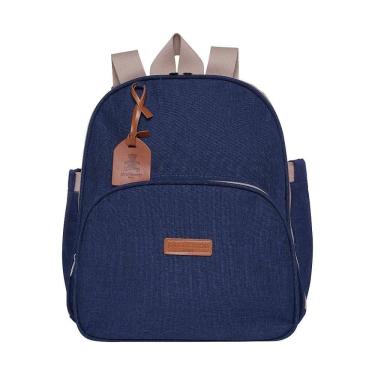 Imagem de Mochila Maternidade Pirulitando Baby Joy Azul Marinho