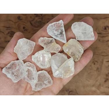 Imagem de Topázio Branco Bruto Tamanho G - Pedra do Ano de 2025 - Atelier jt art