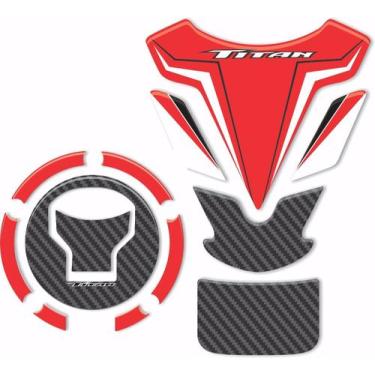 Imagem de Protetor Tank Pad Top Tanque Bocal-Moto Honda Titan - Geral