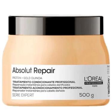 Imagem de Máscara Absolut Repair Serie Expert 500ml Loreal Com Quinoa Dourada Nu