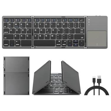 Imagem de Teclado Dobrável, Teclado para Tablet