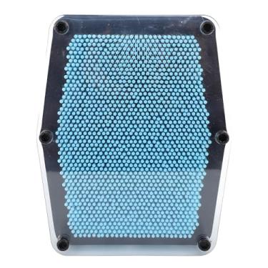 Imagem de Brinquedo de Arte do Pino do Clone 3D, Brinquedo de Terapia de Alívio Sensorial, Agulhas Sensoriais Fidget Palm Board Autelic Art Toy Pin Art Sensory Toy para Desk (18x14.5x5.5cm