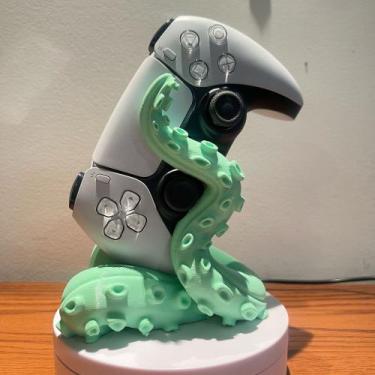 Imagem de Suporte para controle de playstation 5 Tentáculos - epiclab, Verde