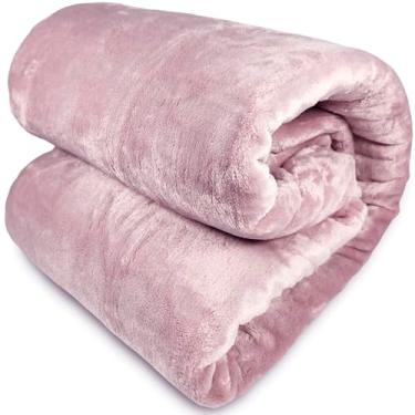 Imagem de Cobertor Queen Corttex Turim Super Soft Alta Gramatura 260g Manta Microfibra Poliéster Toque Seda (Rosa Rosé)