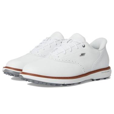 Imagem de Skechers Tênis de golfe masculino Prestige Slip-in Arch Fit, Branco sem pontas, 8 Wide