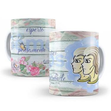 Imagem de Caneca de Cerâmica Personalizada 325ml Signos - Mecolour