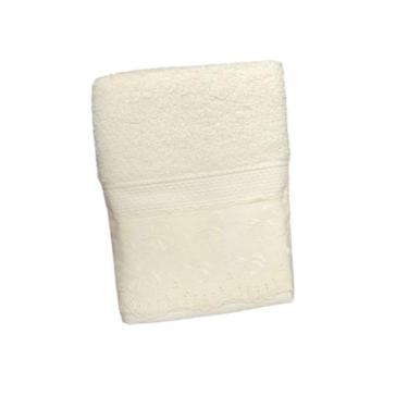 Imagem de Toalha de Rosto Melody com Renda Naira Bouton, Marfim